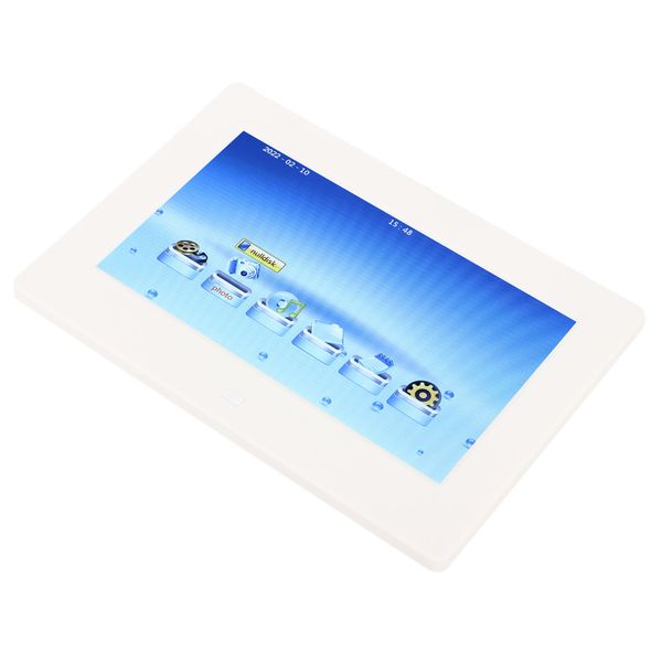 7" white digital frame, UK plug