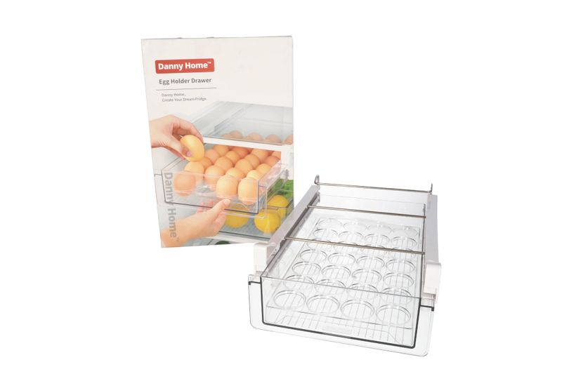 Danny Home Fridge Egg Holder with Drawer 36.2cm