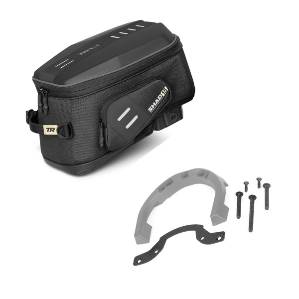 Shad Tank Bag Terra 13L TR15C &amp; Click System Attachment for BMW