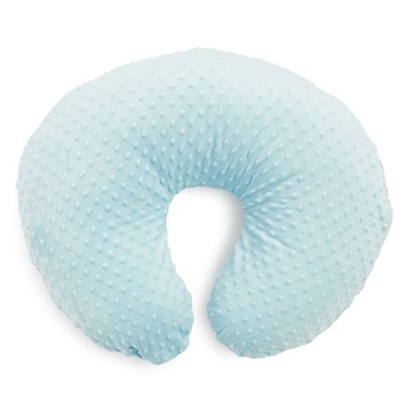 George &amp; Mason Baby - Snuggle Pillow - Bubble Plush Blue