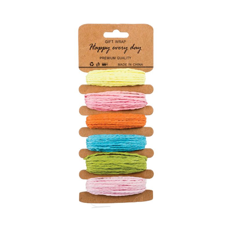 Raffia Twine Gift Wrapping String 6 Piece 5 Pack Shop Today