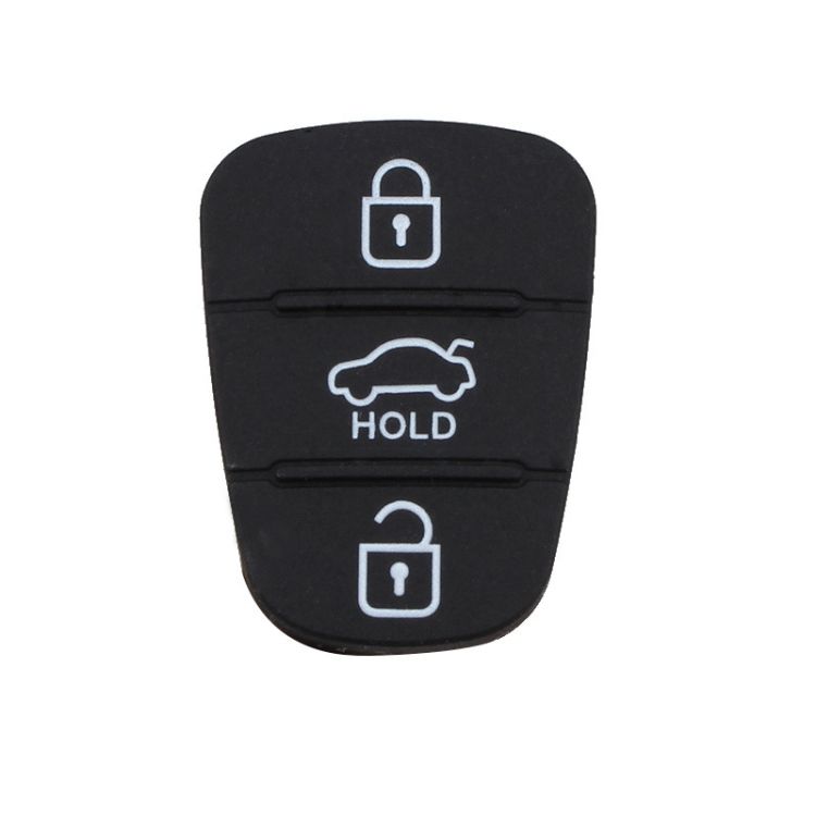 Replacement 3 Buttons Silicone Pad for Hyundai/Kia Car Key Shell | Shop ...