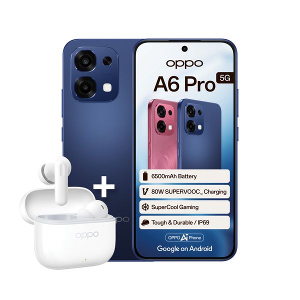 OPPO A6 Pro 5G 8+256GB Dual Sim - Stellar Blue