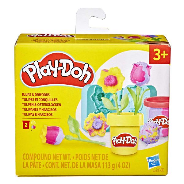 Play-Doh Tulips and Daffodils