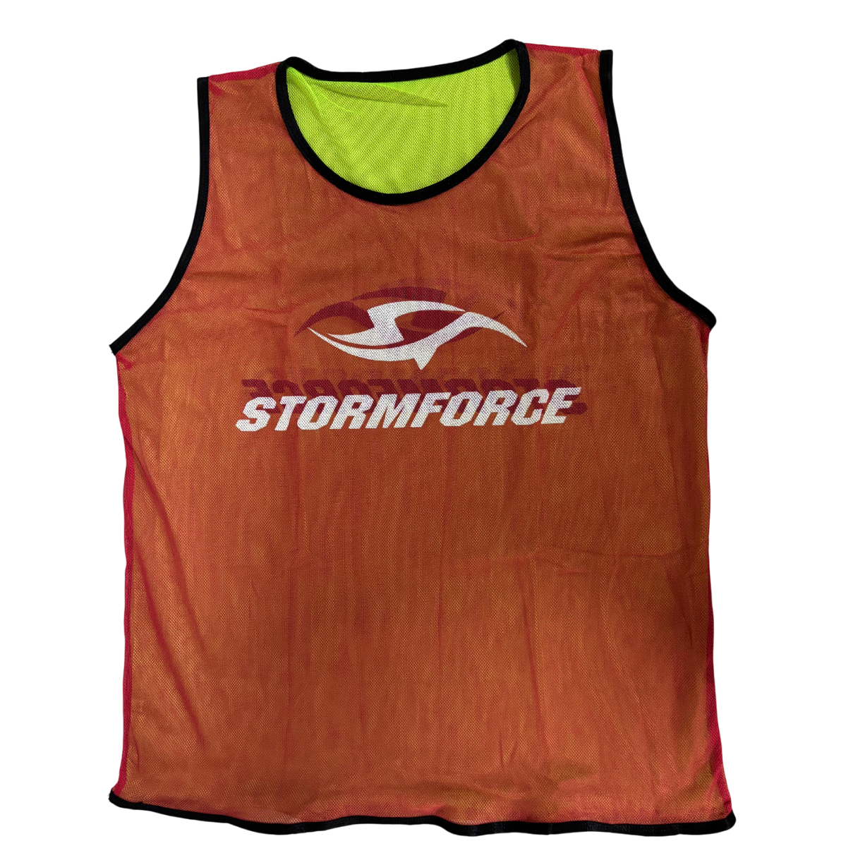 Stormforce Rugby Reversible Training Vest - Red/Green