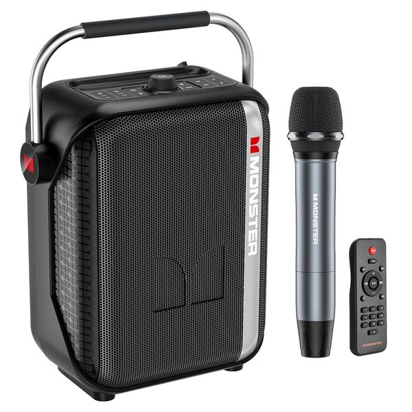 MONSTER - 60w Bluetooth Speaker With Microphone - Traveler Mini