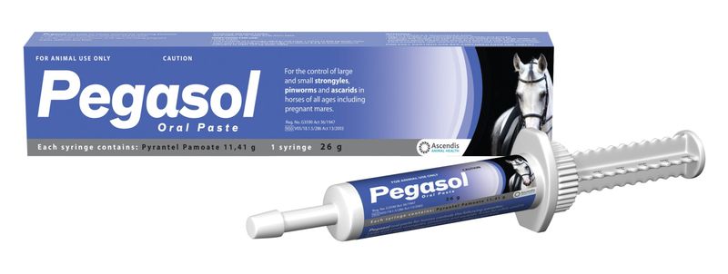 Pegasol- 26g Oral Deworming Paste for Horses -Pack Of 2
