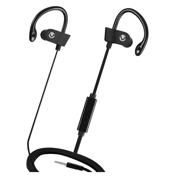 Volkano Circuit Series Sports Hook-In Earphones with Mic (3.5 mm)