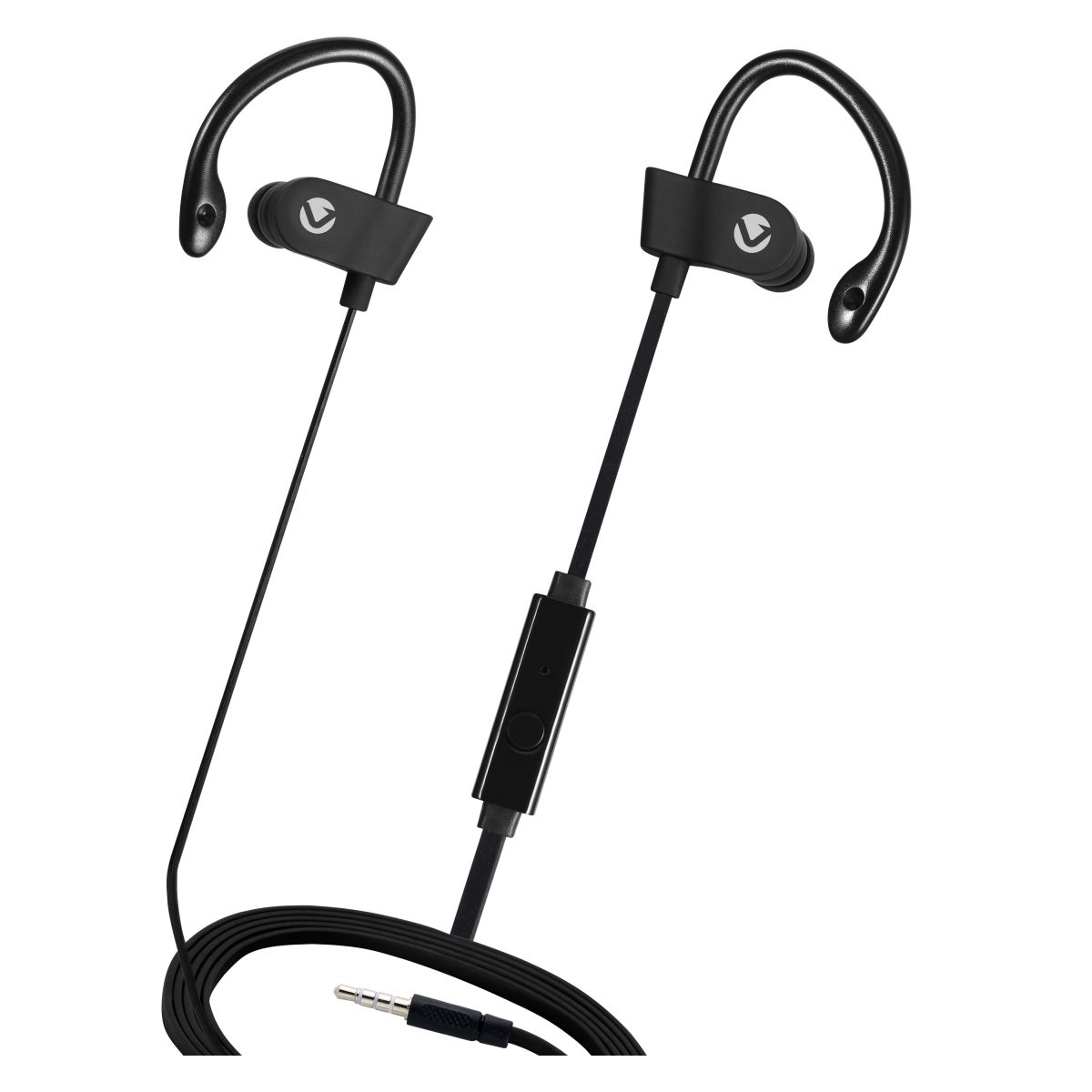 Volkano Sports Hook-In Earphones With Mic Circuit Series