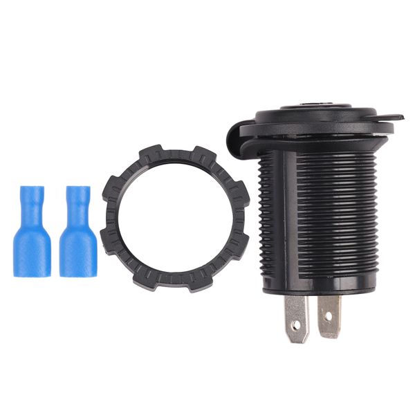 12V Car Cigarette Lighter Socket USB Charger Power Adapter Outlet