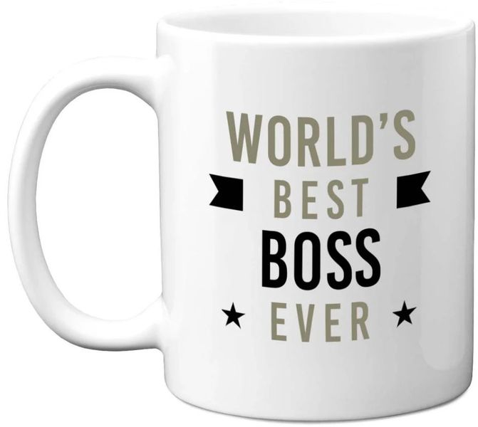 World Best Boss Ever Birthday Christmas Boss Day Gift 11Oz Coffee Mug