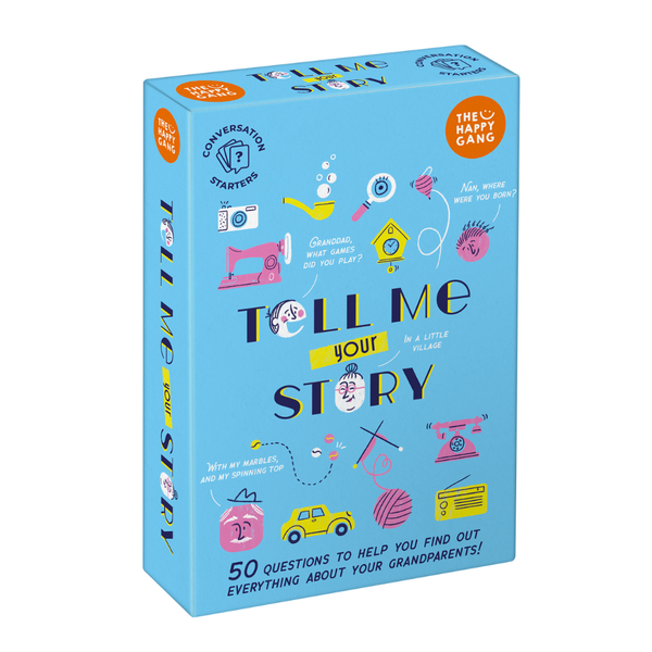 The Happy Gang - Tell Me Story Family Card Game for Kids &amp; Adults