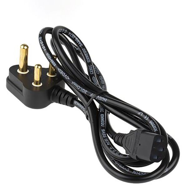 IEC Socket to Type M Plug Power Kettle Cord 3 Pin (C13/C14)