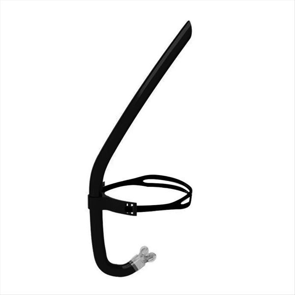 Swimming Training Beginners Wet Underwater Breathing Tube (Black)
