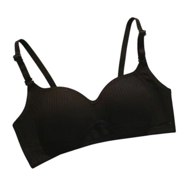 Ultra Comfortable Padded Push-Up Sports Bra - Black
