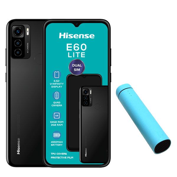 Hisense E60 Lite Black with PowerBank