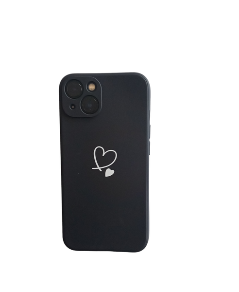 Heart Printed Phone Case Compatible With iPhone 14