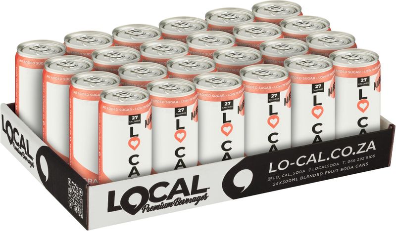 Lo Cal Grapefruit Fruit Drink Soda 24 x 300ml