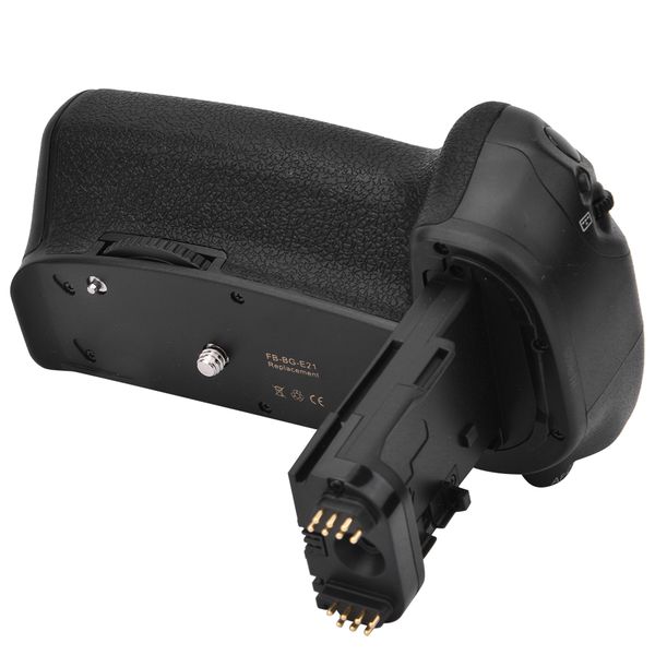 FB-BG-E21 Black Vertical Battery Grip Compatible with Canon 6D2