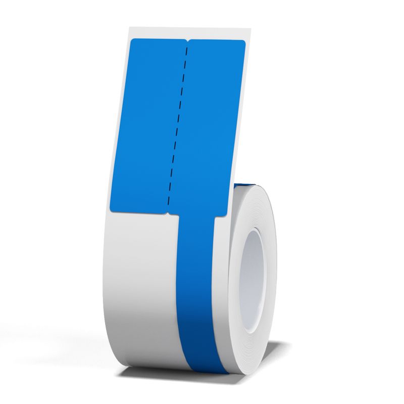 Niimbot - B21 / B3S - R03F - 30x95mm (30x45+50x9) - 80 Blue Labels ...