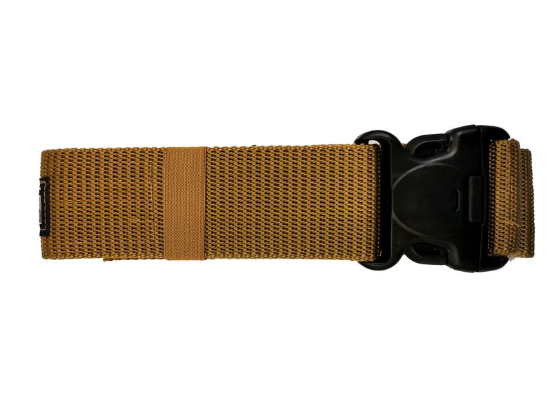 Military Style Nylon Tactical Belt - Military Khaki