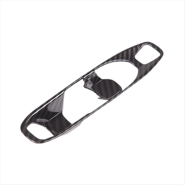 for Carbon Fiber Gear Shift Panel Cover Trim Compatible with Chevrolet