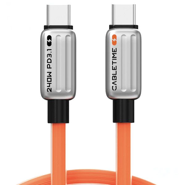 CableTime Fast 240W USB-C Charge Cable 2M for iPhone