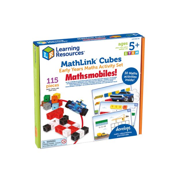 Learning Resources MathLink Cubes Early Maths Activity Set: Mathmobiles