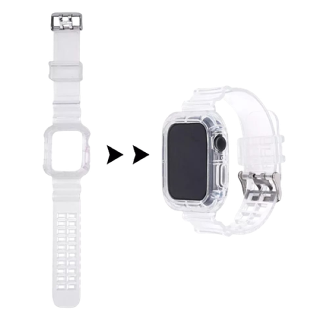 Iwatch discount transparent strap