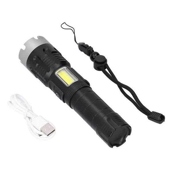 Multi-Functional USB LED COB Flashlight FA-H001-P70