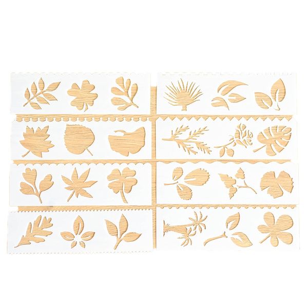 Art Stencils (24 Designs) (Leaves)