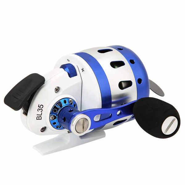 3.6:1 Blue Aluminum Baitcasting Reel