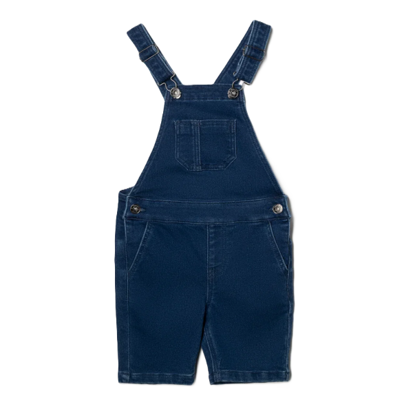 Boys' Dungaree Shorts - Blue