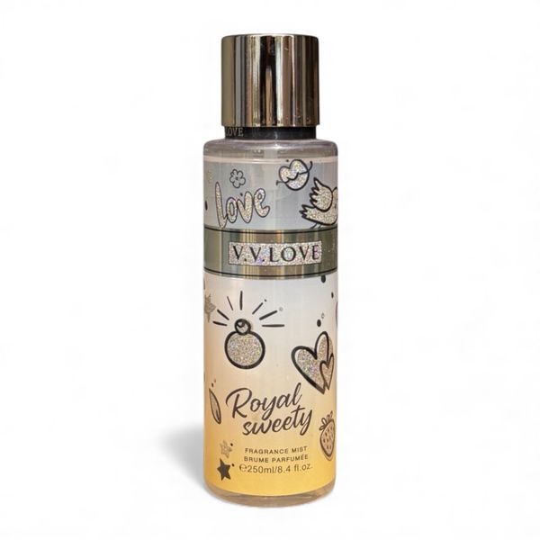 V.V.LOVE Royal Sweety Gold Fragrance Body Mist 250ml