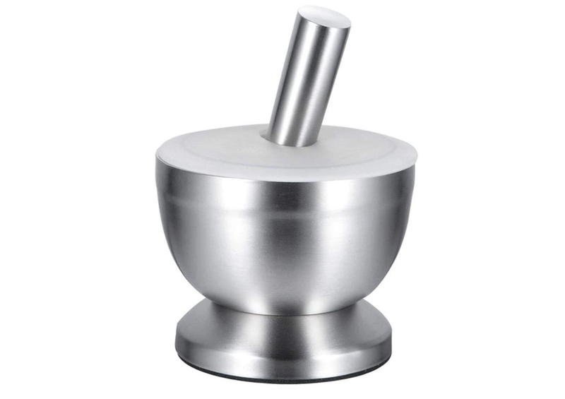 304 Stainless Steel Mortar And Pestle Set 10 x 12cm