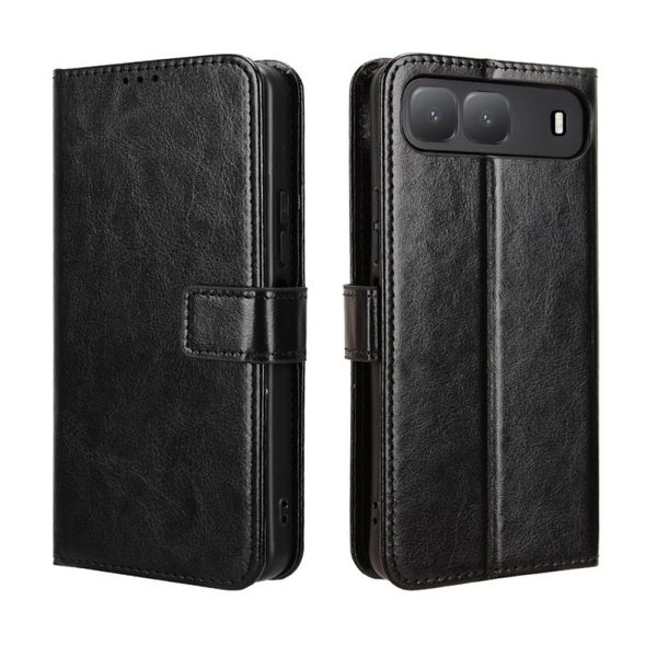 Crazy Horse Pattern Leather Case Compatible With Tecno Spark Go 5G 2025
