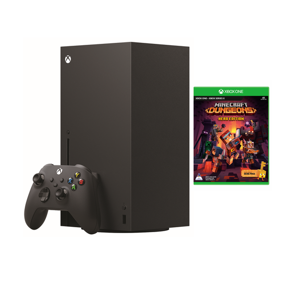 Xbox Series X Console + Minecraft Dungeons