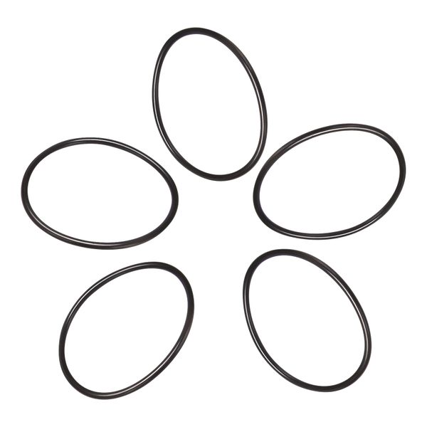 5 pieces 100 mm outer diameter thick rubber seal oil-filtered O-rings
