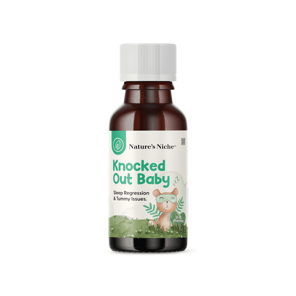 Nature's Niche Knocked Out Baby (30ml) - Night-Time Sleep Support Drops