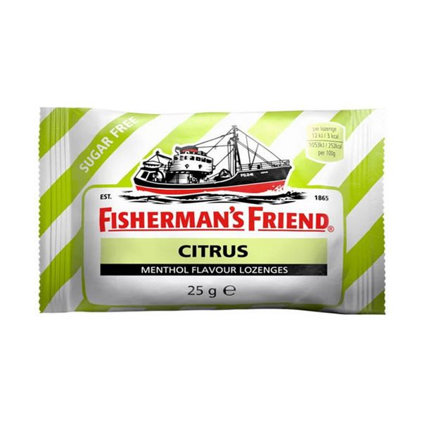 Fisherman's Friend - Citrus Striped Lozenges 25g x 24