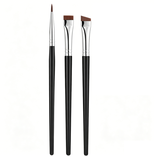 Fine Angled Eyeliner Brush Ultra thin Precision EyeLiner Makeup Brushes Set