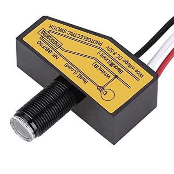 Photocell Switch Nk-Bb/F50 Dc 8-50V Dusk To Dawn Sensor Switch
