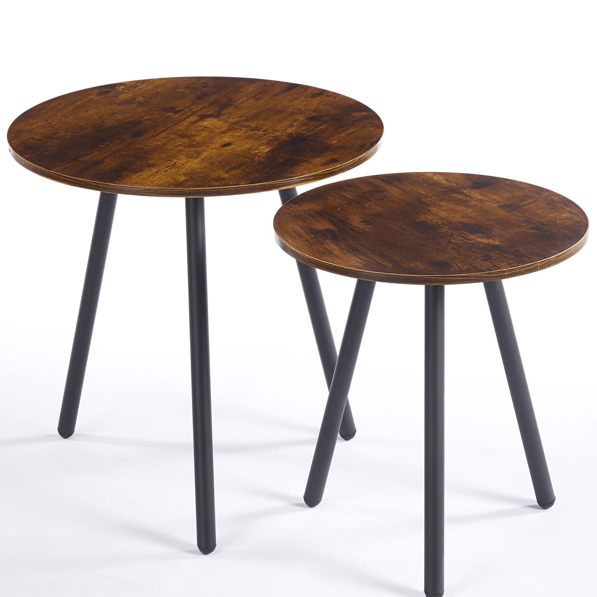 Nesting Coffee Table Set Sofa Side Tables Living Room Center Table