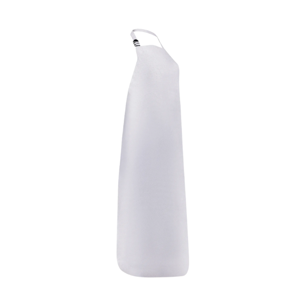 Chrome Leather Apron with Metal Buckles