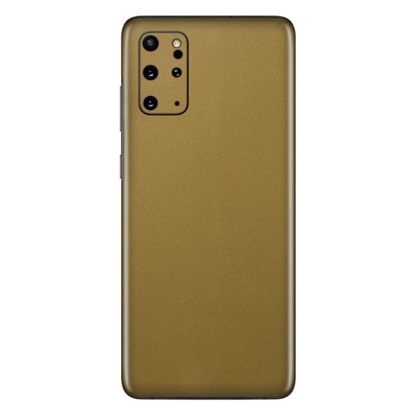 Gold Psychedelic Vinyl Wrap for Samsung S20 Plus - Two Pack