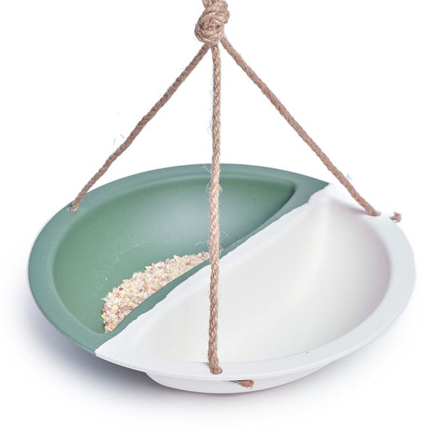 Hanging Half-Moon Bird Feeder 27x6cm