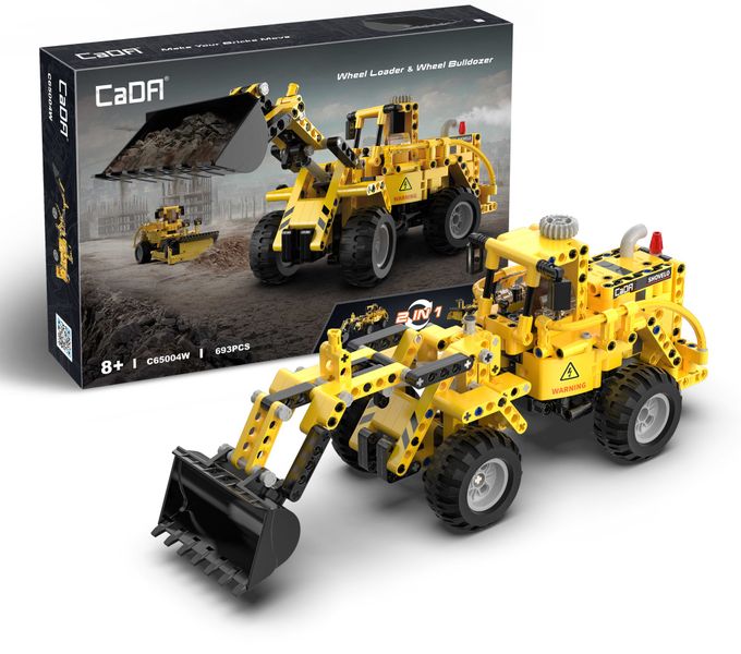 Cada Wheel Loader and Wheel Bulldozer - 686 Piece