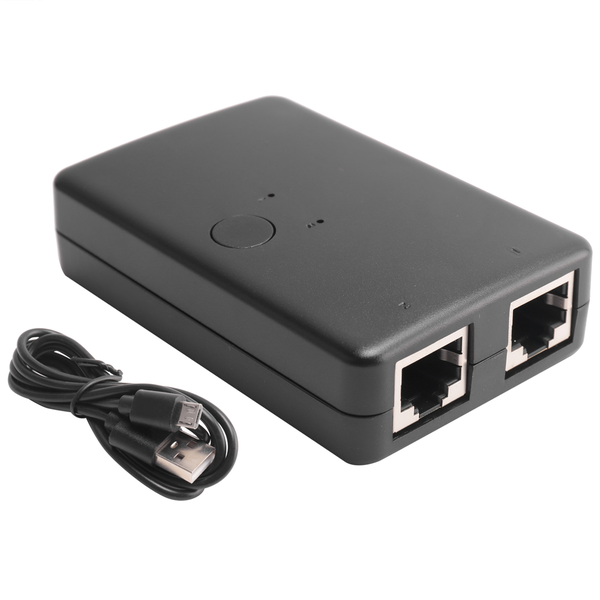 Mini 2 Port Rj45 Lan Hub Network Switch Box Rj45 Splitter Switch