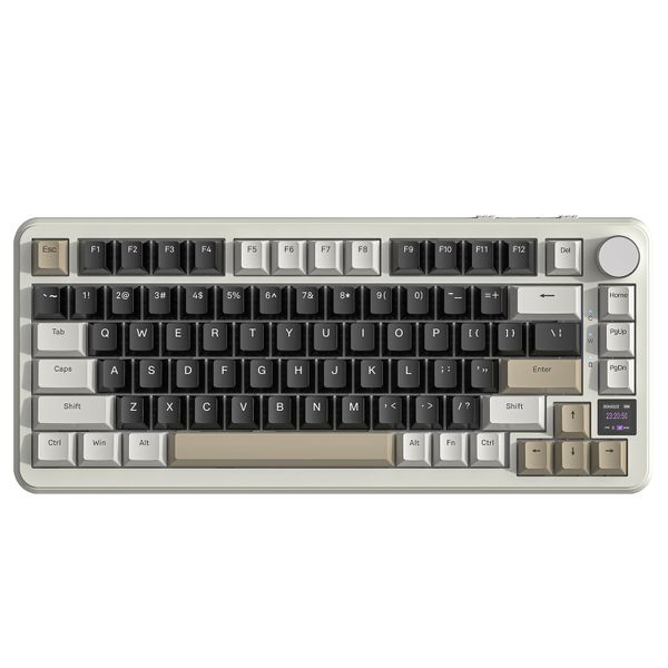 Mechanical Gaming Keyboard USB 2.4G BT5.0 Screen Hot-Swap Blueberry Switch