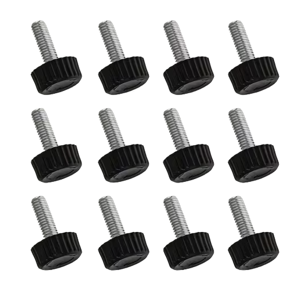 Tools M8 Adjustable Furniture Legs Levelling Pads Set of 12 - 1.8cm